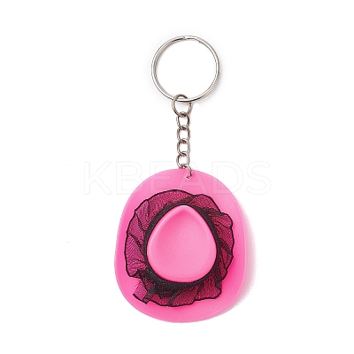 Hat Plastic Keychains KEYC-JKC01399-01-1