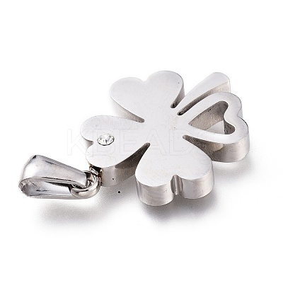 304 Stainless Steel Pendants STAS-A047-03P-1