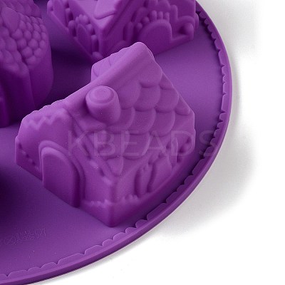 Round DIY Food Grade Silicone Mold DIY-K075-30-1