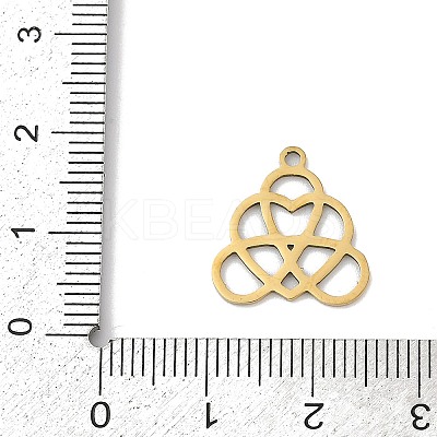 201 Stainless Steel Pendants STAS-F316-12G-1