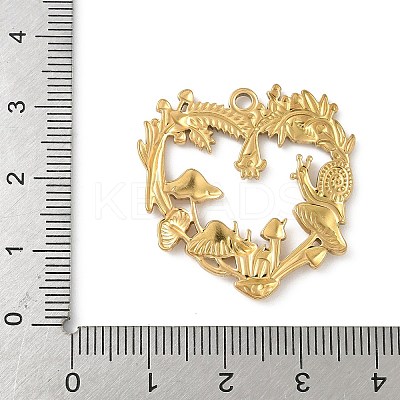 304 Stainless Steel Pendants STAS-S186-10G-1