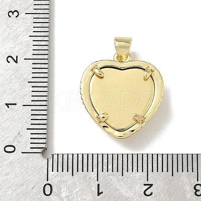 Brass Resin Pendants KK-H079-02B-G01-1
