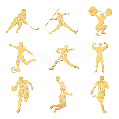 Nickel Decoration Stickers DIY-WH0450-117-1