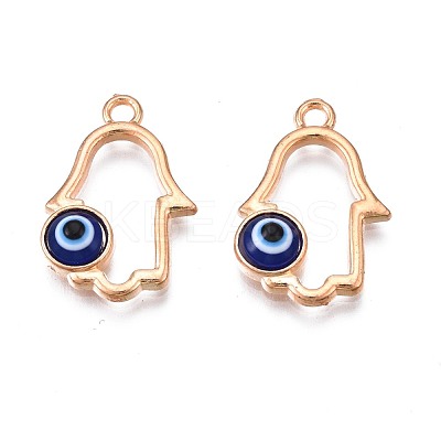 Alloy Enamel Pendants PALLOY-S132-354-1