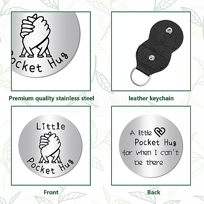 201 Stainless Steel Commemorative Coin AJEW-CN0002-24D-1