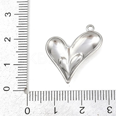 304 Stainless Steel Pendants STAS-C154-05B-P-1