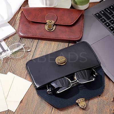 2Pcs PU Leather Waist Bag AJEW-NB0003-40-1