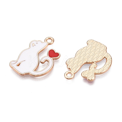 Alloy Enamel Pendants ENAM-T020-59B-1