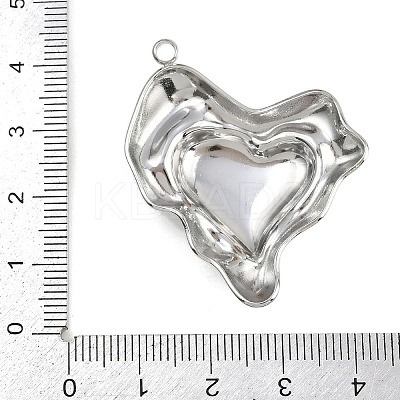 304 Stainless Steel Pendants X-STAS-K311-06PG-1