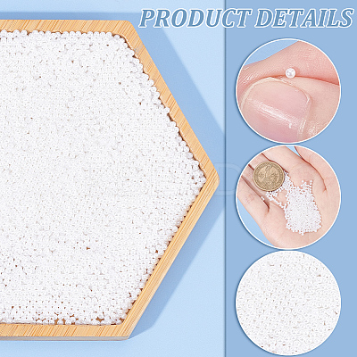 Acrylic Imitation Pearl Beads OACR-OC0001-01B-A-1