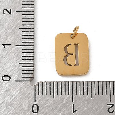304 Stainless Steel Charms LS-STAS-R001-01G-B-1