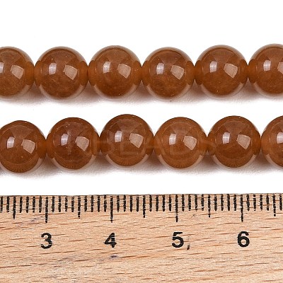 Dyed Natural White Jade Beads Strands GG-CBAD029-A04-8mm-1