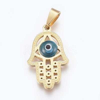 304 Stainless Steel Pendants STAS-K161-20G-1