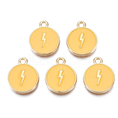 Alloy Enamel Pendants ENAM-N054-89G-1