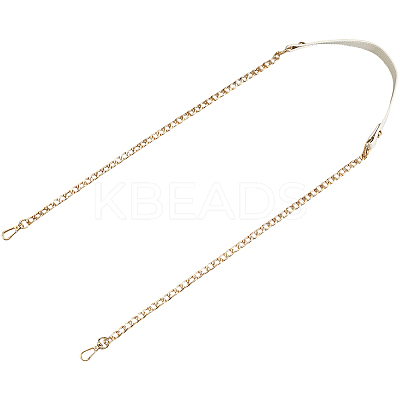 Imitation Leather & Alloy Crossbody Purse Chains FIND-WH20033-034A-LG-1