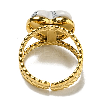 Ion Plating(IP) 304 Stainless Steel Open Cuff Rings RJEW-C079-20G-02-1
