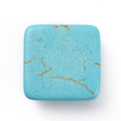 Synthetic Turquoise Cabochons TURQ-WH0001-03E-1