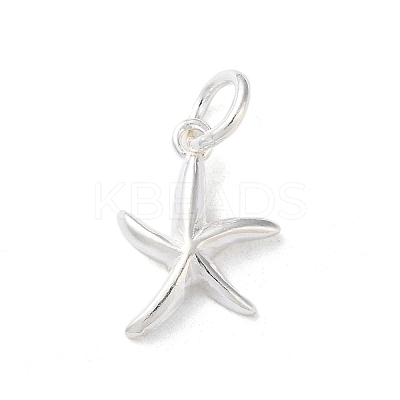 925 Sterling Silver Sea Animal Starfish Charms STER-E071-02S-07-1