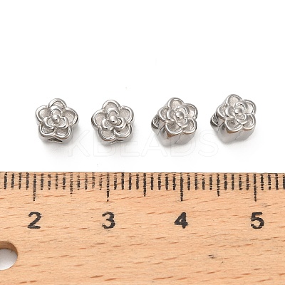 304 Stainless Steel Beads STAS-D204-15P-1