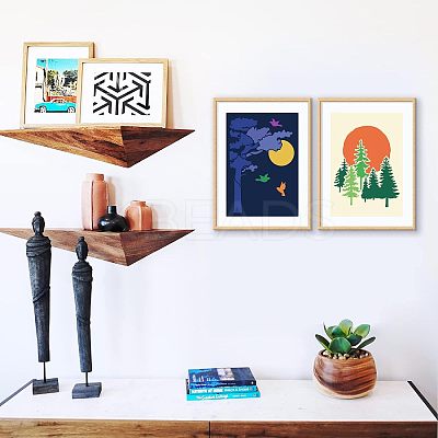PET Hollow out Drawing Painting Stencils Sets for Kids Teen Boys Girls DIY-WH0172-833-1