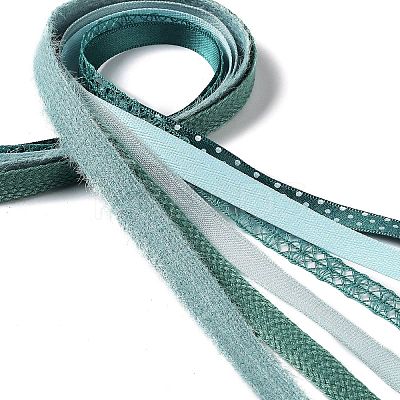 18 Yards 6 Styles Polyester Ribbon SRIB-C001-F02-1