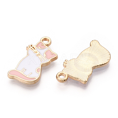 Alloy Enamel Pendants PALLOY-N170-030C-NR-1