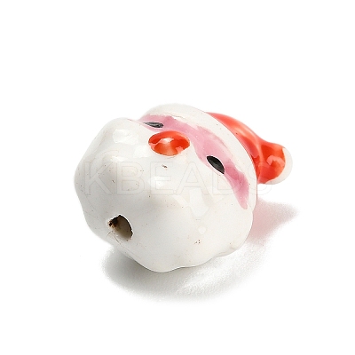 Christmas Handmade Porcelain Beads LS-PORC-L081-01A-1
