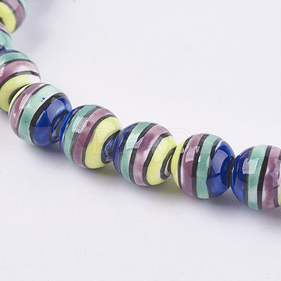 Handmade Porcelain Beads X-PORC-G002-35B-1