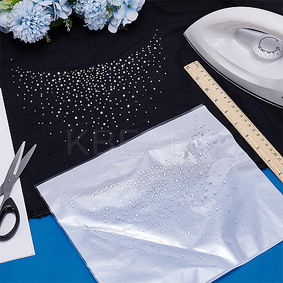 Glitter Hotfix Rhinestone LS-DIY-WH0899-278-1