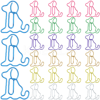 100Pcs Iron Paper Clips FIND-CP0002-79-1
