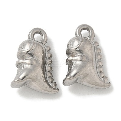 Anti-Tarnish 304 Stainless Steel Pendants STAS-Q334-19P-1