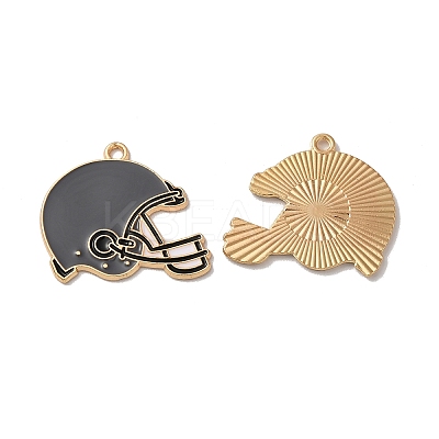 Alloy Enamel Pendants PALLOY-E028-04G-02-1