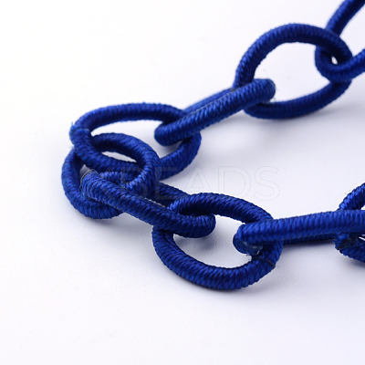 Handmade Nylon Cable Chains Loop NWIR-R034-08-1