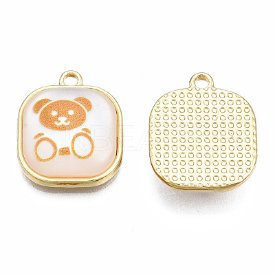 Resin Pendants PALLOY-N161-004-NR-1