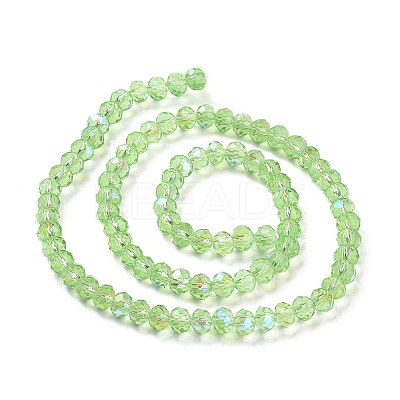 Electroplate Glass Beads Strands LS-EGLA-A034-T10mm-L17-1
