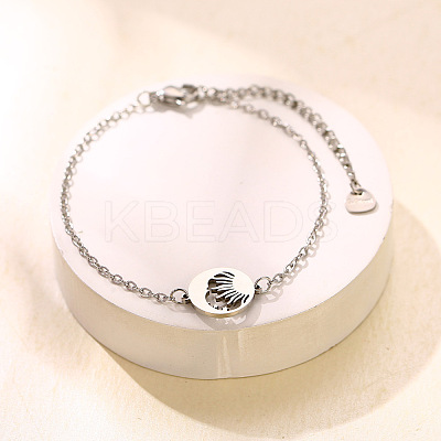 304 Stainless Steel Link Bracelets WG91709-07-1