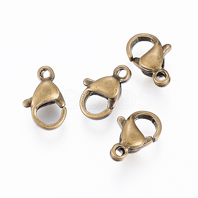 304 Stainless Steel Lobster Claw Clasps LS-X-STAS-E145-05B-AG-1
