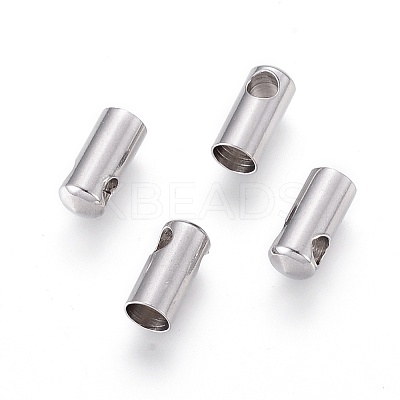 Tarnish Resistant 304 Stainless Steel Cord Ends STAS-F232-01F-P-1