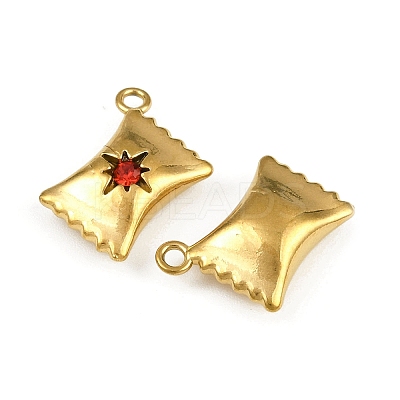 304 Stainless Steel Charms STAS-I342-05G-1