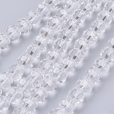 Glass Beads Strands X-EGLA-J042-8mm-12-1