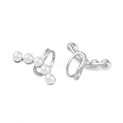 304 Stainless Steel Cuff Earrings for Women EJEW-K281-30P-1