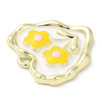 Alloy Enamel Pendants PALLOY-P294-04G-03-1
