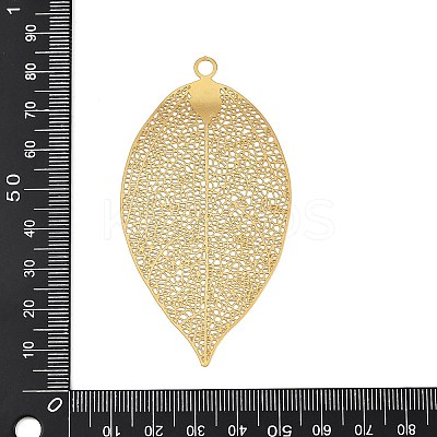 304 Stainless Steel Etched Metal Embellishments Pendants STAS-H236-02G-01-1