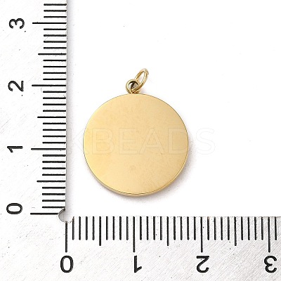 304 Stainless Steel Pendant Cabochon Settings STAS-K263-45G-1