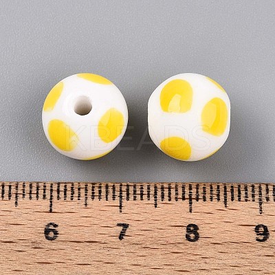 Handmade Porcelain Beads PORC-N009-04A-1