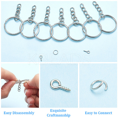 DIY Jewelry Making Findings Kits DIY-SP0004-16P-1