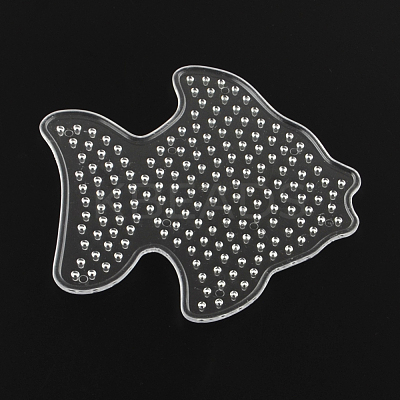 Fish ABC Plastic Pegboards used for 5x5mm DIY Fuse Beads X-DIY-Q009-22-1