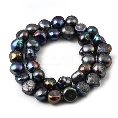 Natural Cultured Freshwater Pearl Beads Strands PEAR-P064-19L-03A-1