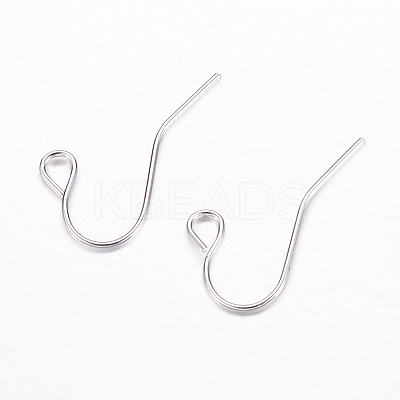 Iron Earring Hooks J079F-S-1