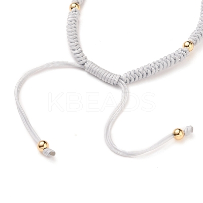 Braided Nylon Cord Bracelet Making AJEW-JB00764-1
